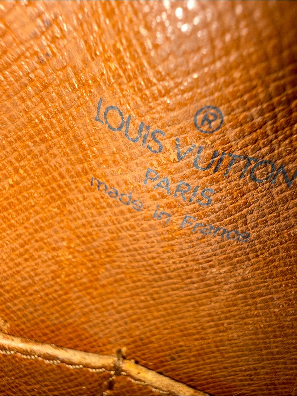 Louis Vuitton Vintage Brown Monogram Canvas Pouch - Picture 5 of 12